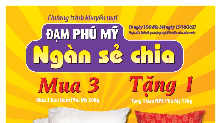 “Đạm Phú Mỹ - Ngàn sẻ chia” - Hơn 3.000 tấn phân bón trị giá 30 tỷ đồng tặng bà con