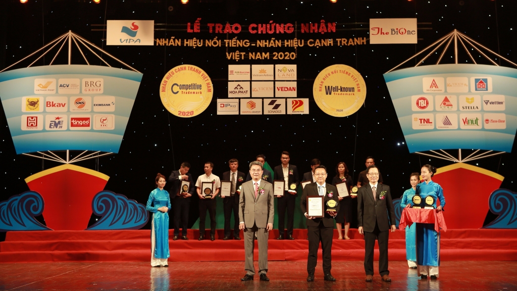 Công ty Cường Thịnh Phát Group nằm trong Top 100 Nhãn hiệu nổi tiếng Việt Nam 2020