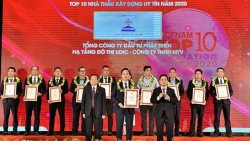 Tổng Công ty UDIC được vinh danh 10 nhà thầu xây dựng uy tín năm 2020