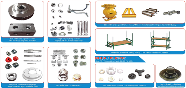  Các sản phẩm Kinh tế cơ khí-nhựa tiêu biểu của Công ty EME31