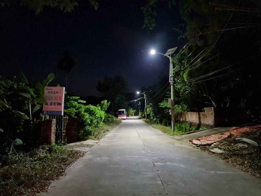 Hệ thống chiếu sáng năng lượng mặt trời: Góp phần đưa Nông thôn mới đi vào thực chất