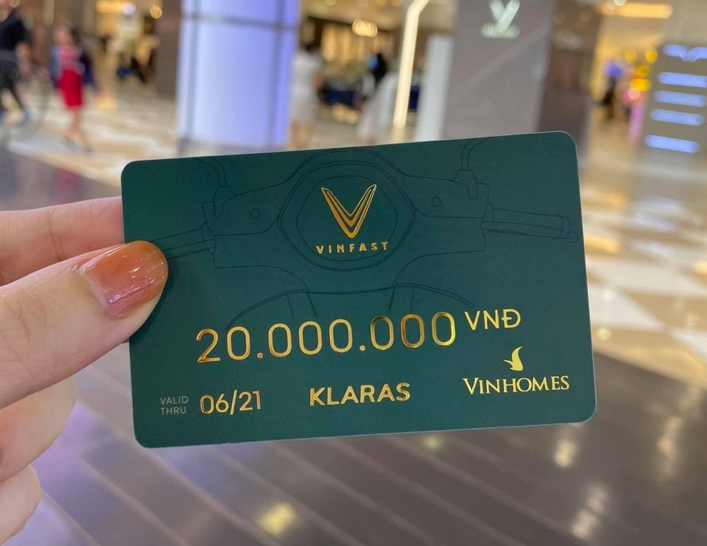 Mua xe máy điện VinFast KlaraS tiết kiệm gần 20 triệu đồng nhờ voucher Vinhomes