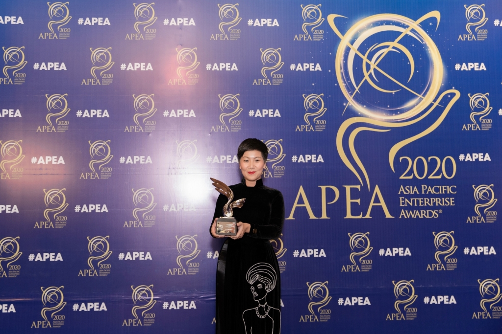 CEO Be Group nhận giải thưởng “Kinh doanh xuất sắc châu Á” (Asia Pacific Enterprise Awards - APEA) 2020