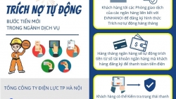 Hà Nội: Hơn 99% khách hàng thanh toán tiền điện qua ngân hàng và tổ chức trung gian