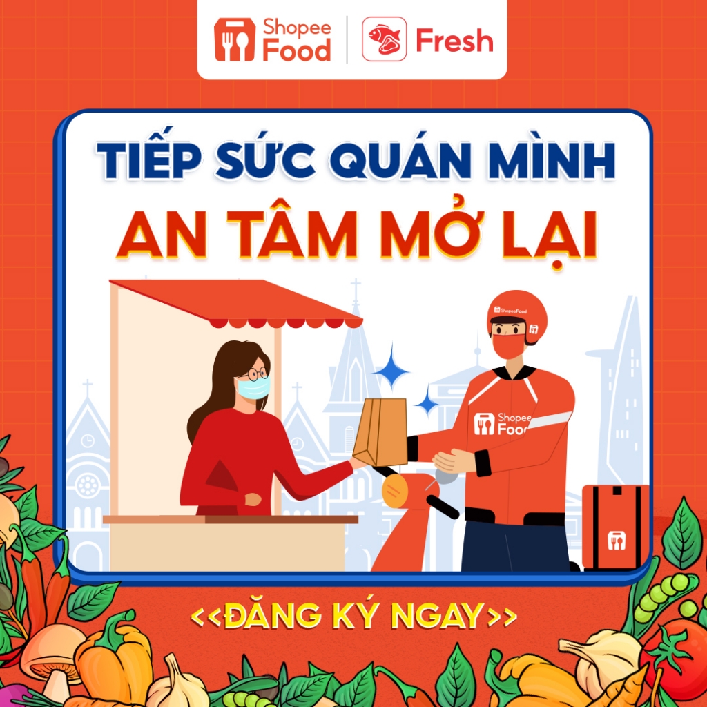 ShopeeFood tăng cường hỗ trợ đối tác và người dùng qua sự kiện thường niên 10.10