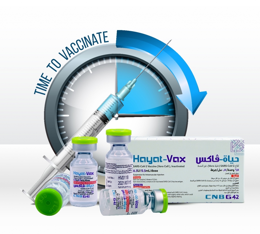 Vắc xin Covid-19 Hayat-Vax sản xuất tại UAE