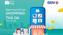 Ngập trong biển quà, shopping thả ga cùng BIDV và ShopeePay