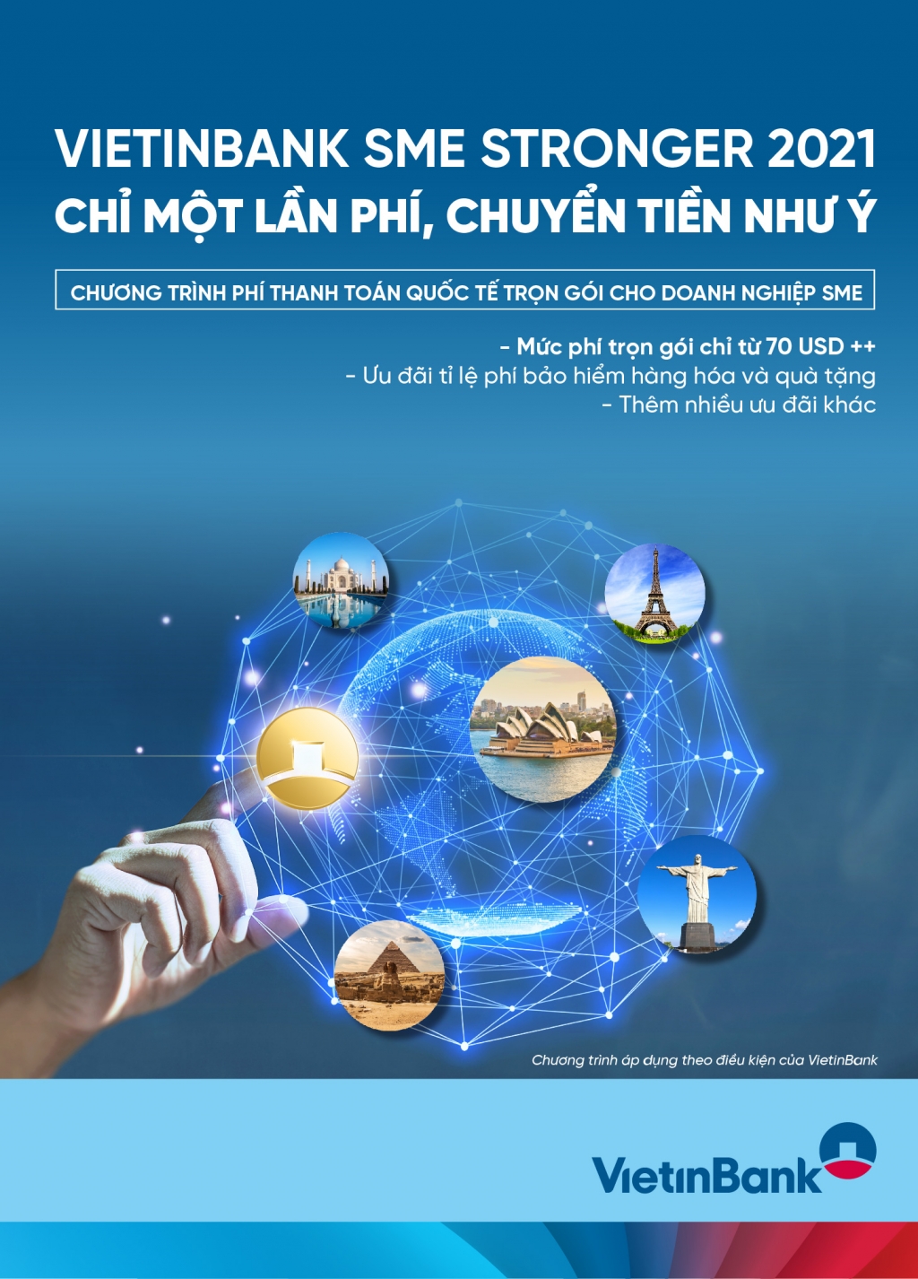 VietinBank SME Stronger 2021 - Chỉ một lần phí, chuyển tiền như ý