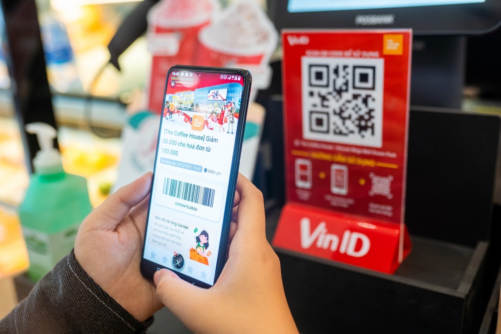 Khách hàng dễ dàng sử dụng voucher để thanh toán bằng cách quét mã QR code