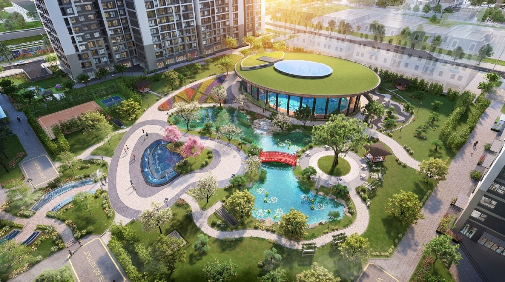 Cư dân The Sakura - Vinhomes Smart City hồ hởi sẽ được bơi… giữa mùa đông