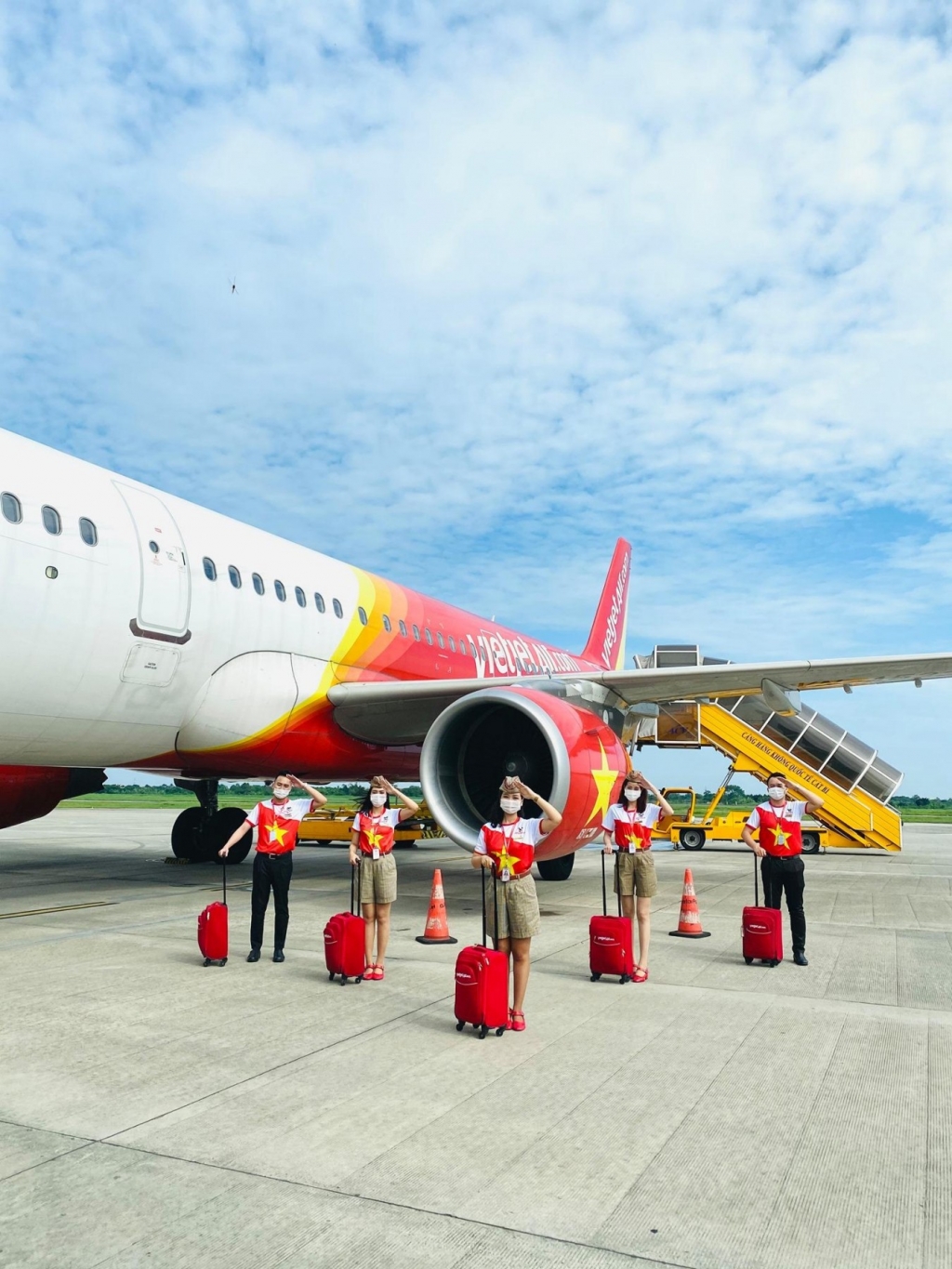 Vietjet khôi phục 48 đường bay nội địa đón khách trên những chuyến bay xanh