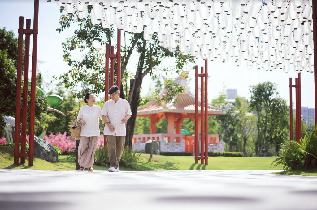 Không gian sống tại The Sakura và Công viên Nhật Bản Zen Park 6,1 ha