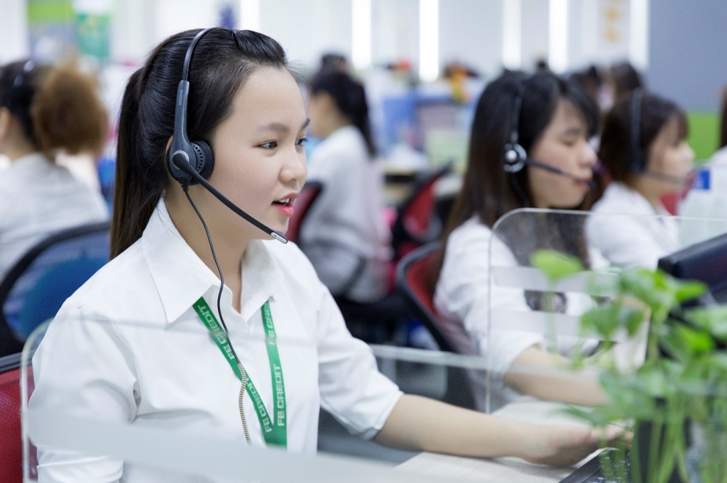 Tại FE CREDIT, mỗi nhân viên đều được dẫn dắt để đi đúng chiến lược  lấy “khách hàng là trọng tâm”