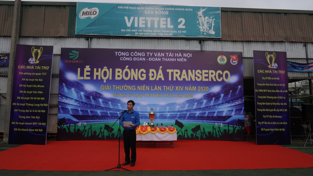 Lễ hội bóng đá Transerco năm 2020 chính thức khai mạc