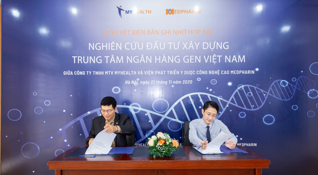Lễ ký kết xúc tiến nghiên cứu, phối hợp triển khai Trung tâm Ngân hàng Gen Việt Nam