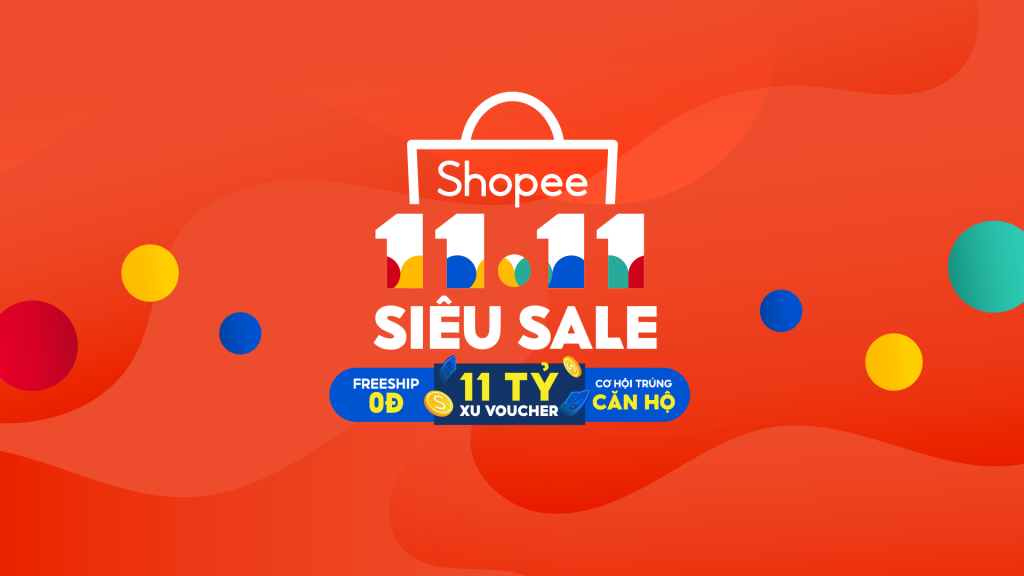 Shopee khởi động 11.11 Siêu Sale, lễ hội mua sắm lớn nhất trong năm