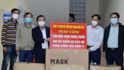 Hỗ trợ vật tư y tế phòng, chống Covid-19 tới xã Phú Xuân - Thái Bình