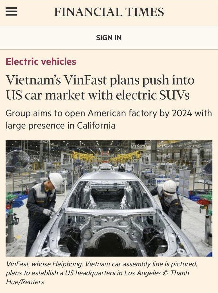 VinFast là một trong những tâm điểm tại Triển lãm ô tô Los Angeles 2021