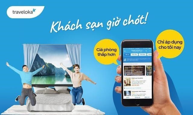 Đặt khách sạn giờ chót với mức giá hấp dẫn trên ứng dụng Traveloka