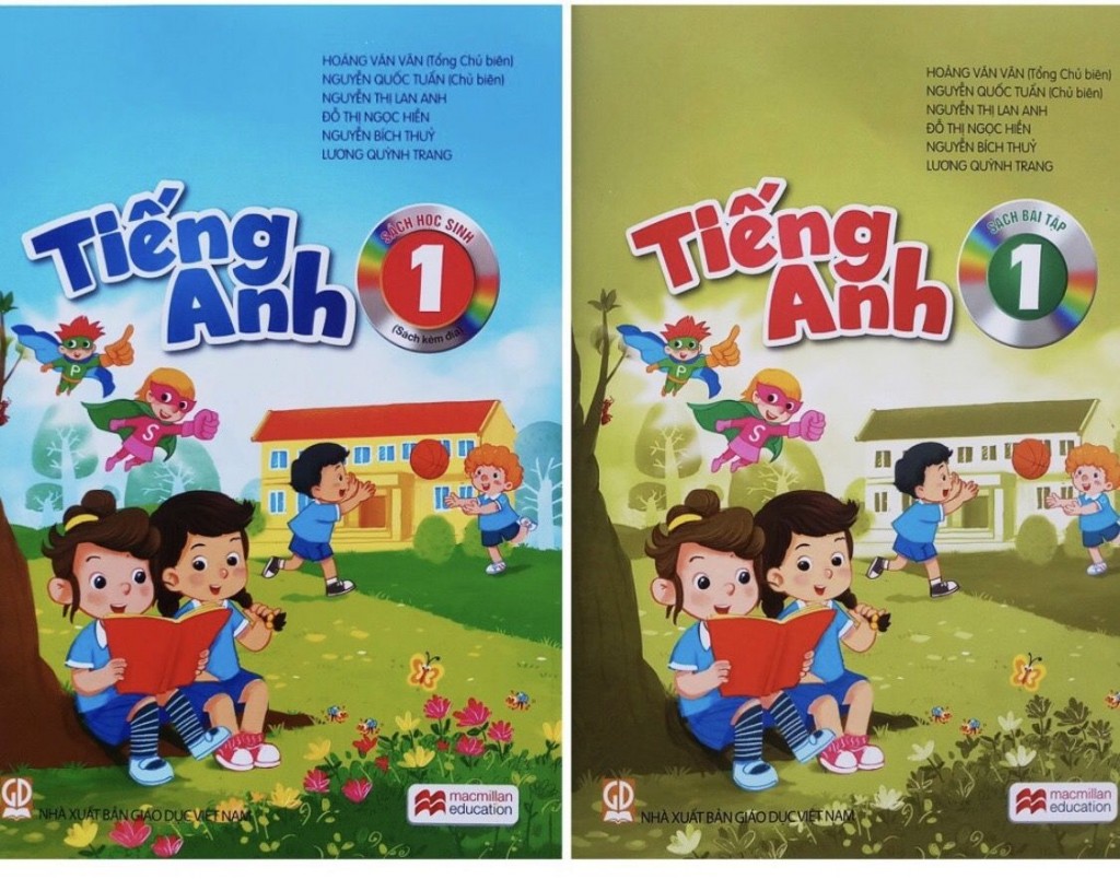 ô giáo Lan Anh là đồng tác giả 2 bộ sách giáo khoa tiếng Anh của Nhà xuất bản giáo dục Việt Nam