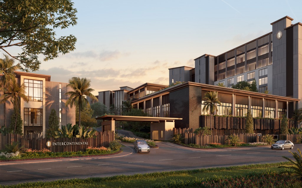 Phối cảnh dự án InterContinental Halong Bay Resort & Residences 
