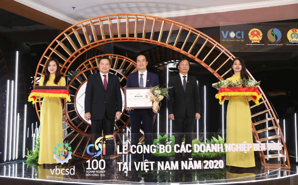 Hòa Bình - Top 10 doanh nghiệp bền vững Việt Nam năm 2020