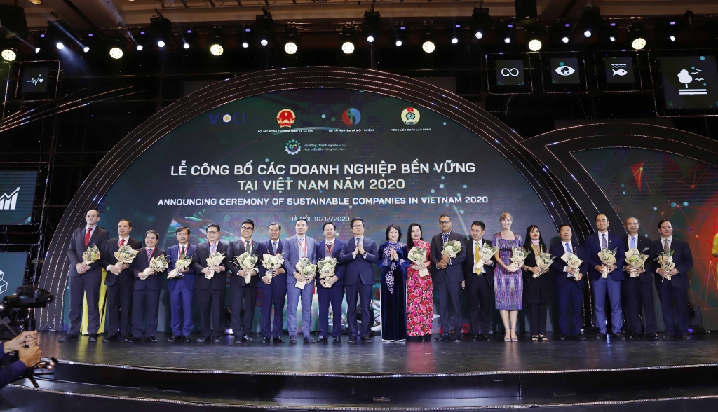 Hòa Bình - Top 10 doanh nghiệp bền vững Việt Nam năm 2020