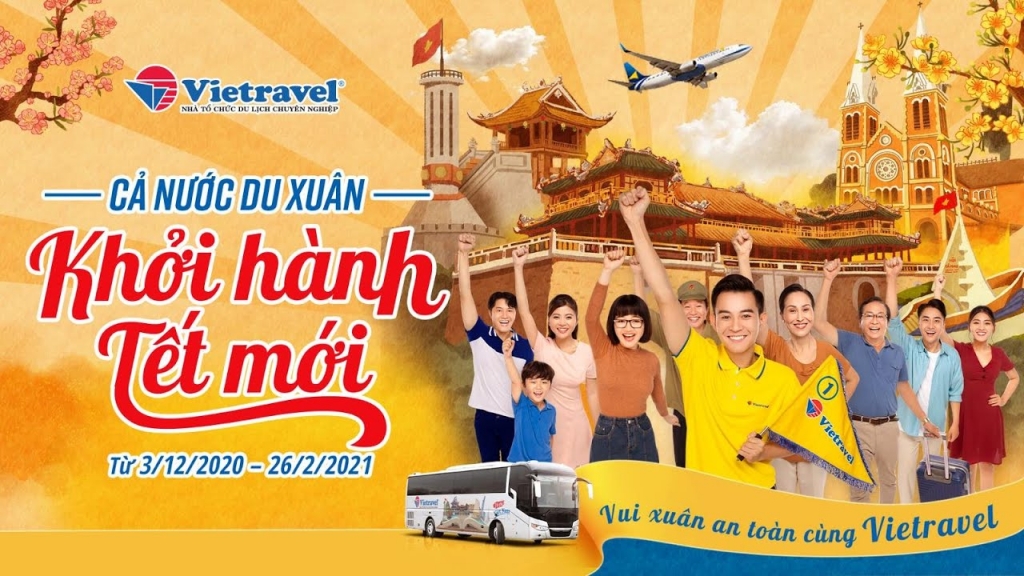 Tour ghép xuyên Việt "Làn gió mới" cho mùa du lịch Tết