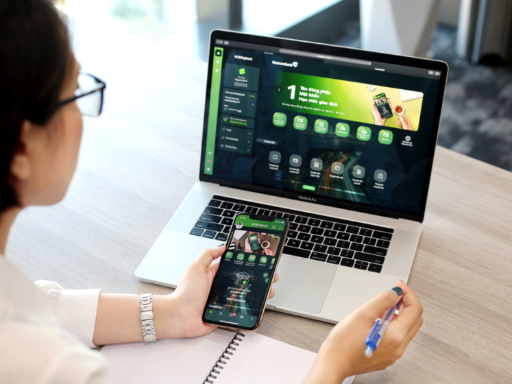 Ngân hàng số VCB Digibank hoàn toàn mới trên cơ sở hợp nhất các nền tảng giao dịch riêng rẽ
