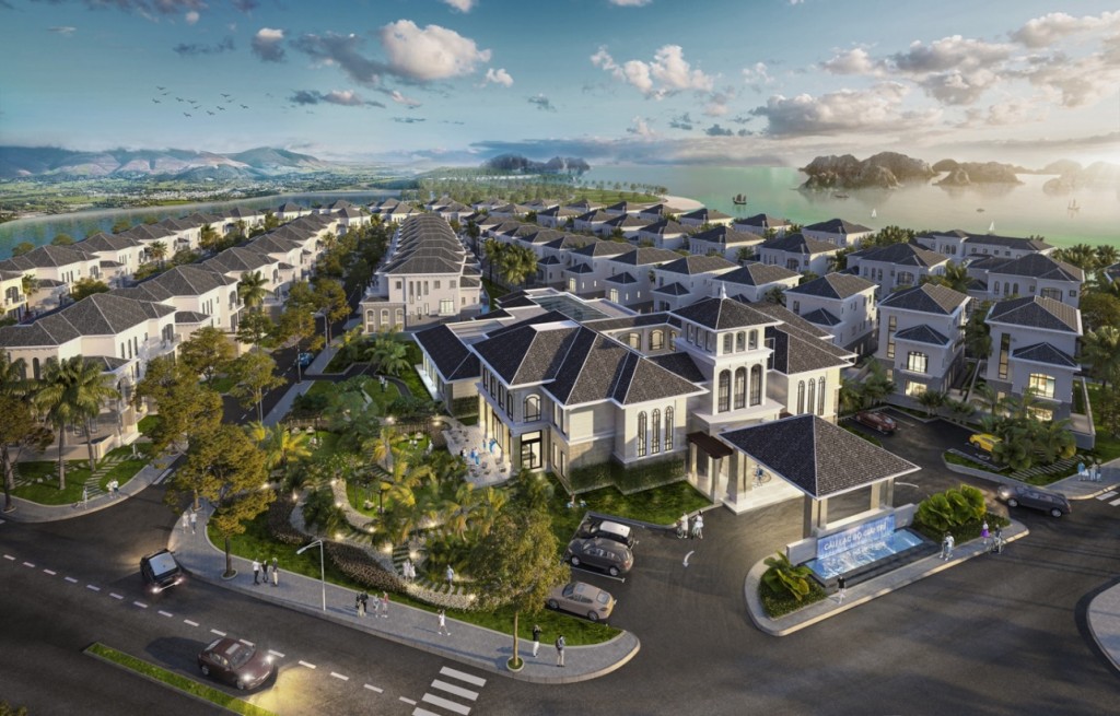 Phối cảnh dinh thự Grand Bay Halong Villas