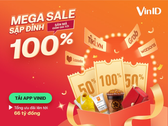 VinID mang đến chương trình mega sale lớn nhất trong năm