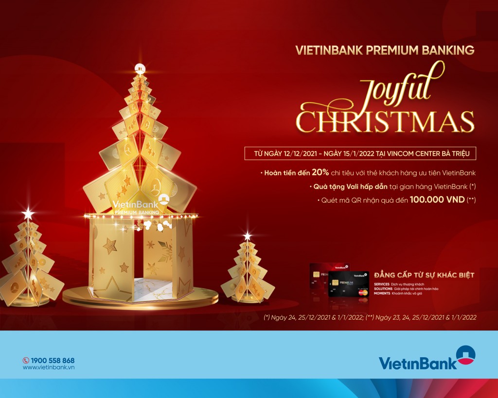 “Joyful Christmas” cùng VietinBank