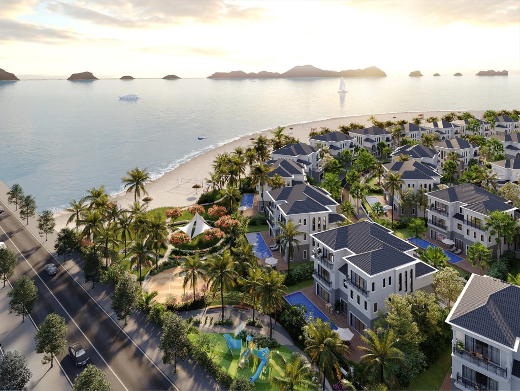   Khu dinh thự biệt lập Grand Bay Halong Villas. 