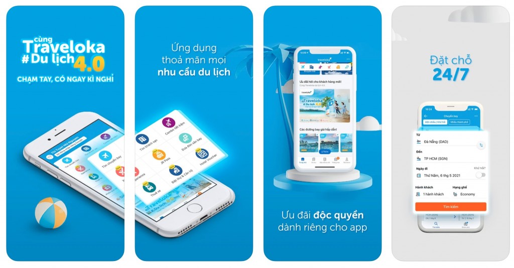 Traveloka - Ứng dụng đặt vé máy bay giá rẻ và được người dùng lựa chọn phổ biến hiện nay