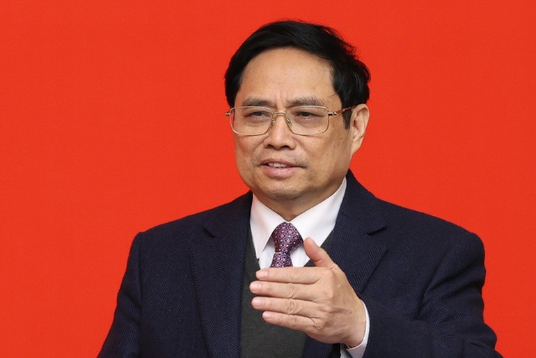 Thủ tướng Phạm Minh Chính kết luận hội nghị (Ảnh: Nhật Bắc).