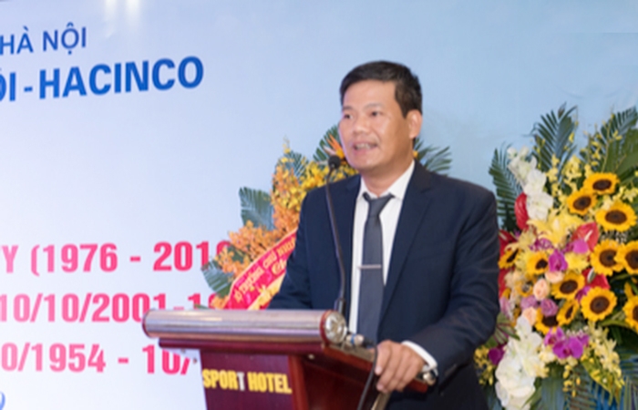 Ông Nguyễn Văn Thanh, Giám đốc Công ty Đầu tư xây dựng số 2 Hà Nội, (Hacinco)