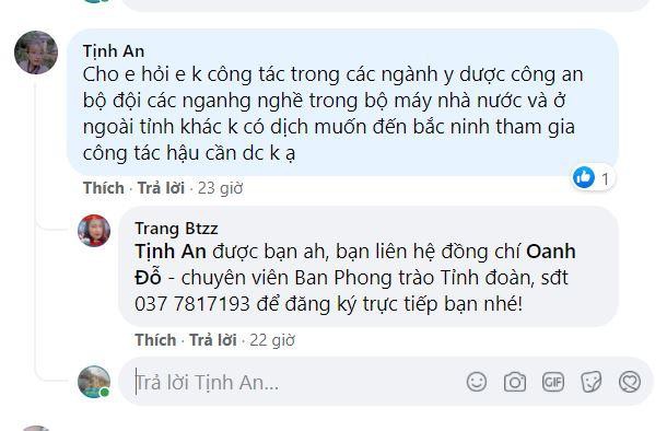 Xúc động những lá đơn tình nguyện chống COVID-19 gửi tỉnh Đoàn Bắc Ninh ảnh 5