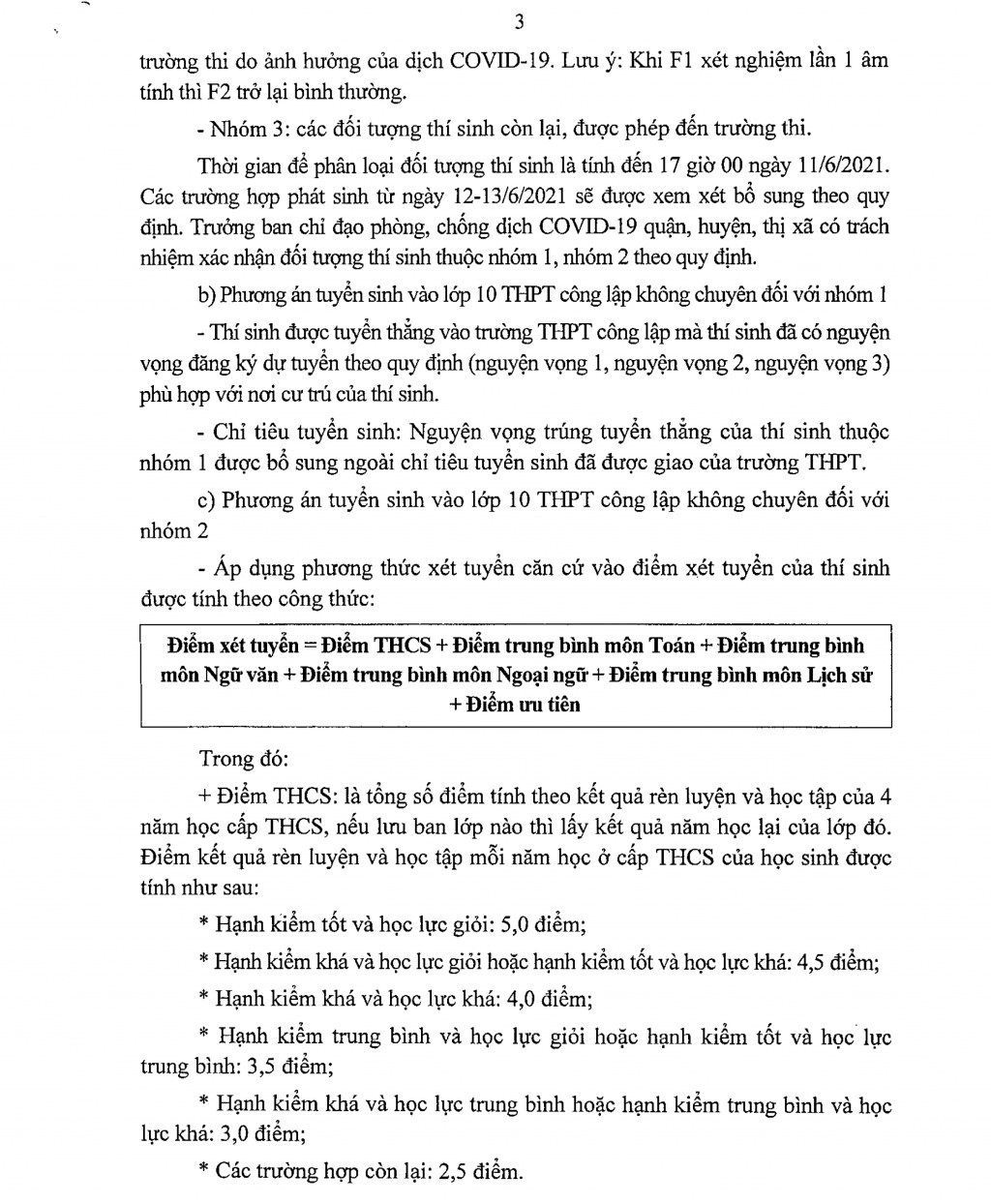 Hà Nội chính thức điều chỉnh thời gian làm bài thi 4 môn vào lớp 10