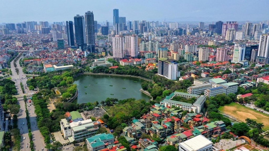 Hà Nội sẽ phát triển theo hướng xanh, sạch, đẹp.