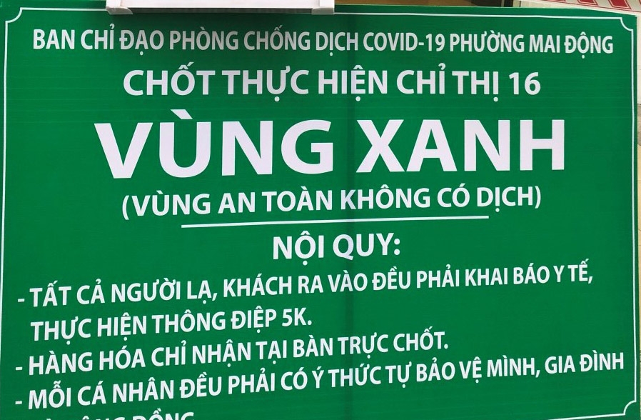 Gần 300 “vùng xanh” đoàn kết chống dịch ở Hoàng Mai