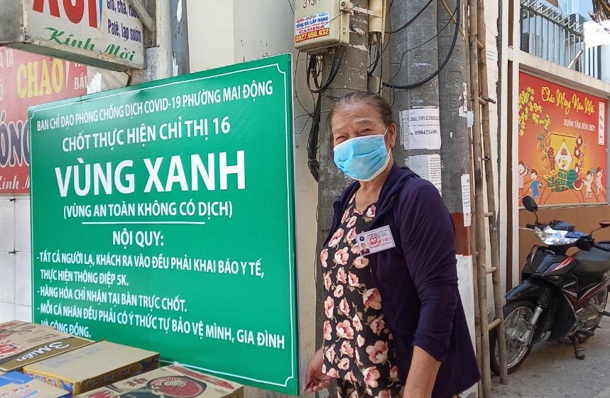 Gần 300 “vùng xanh” đoàn kết chống dịch ở Hoàng Mai