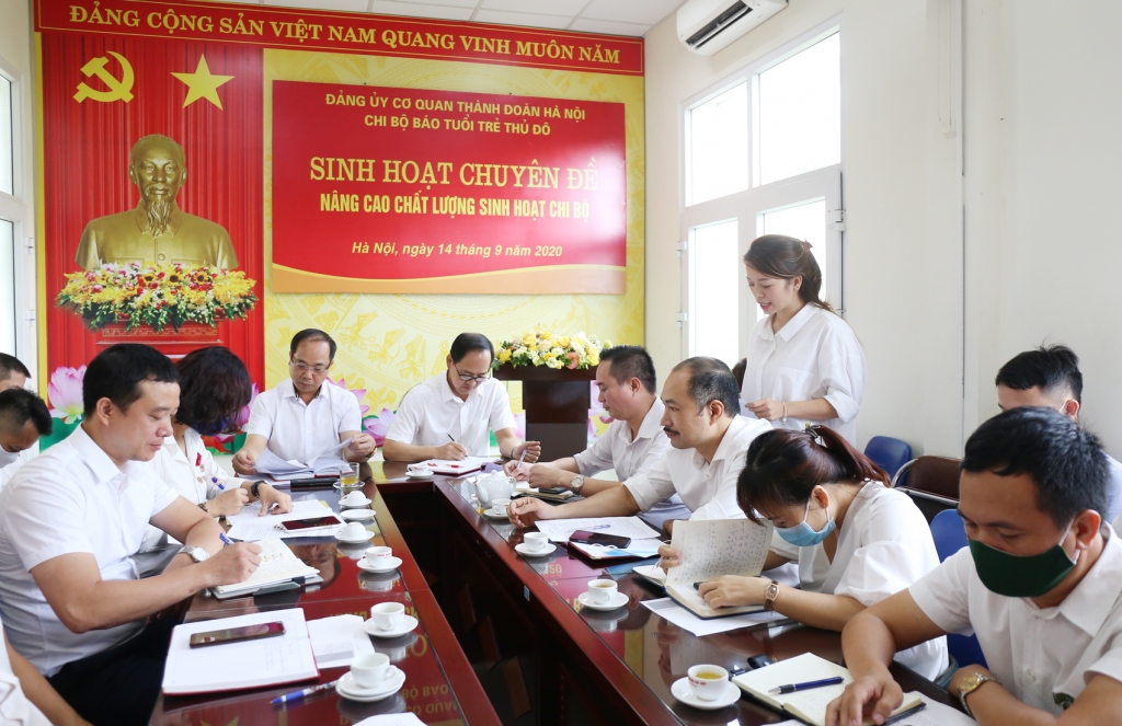 Đồng chí Phạm Anh Tuấn, Trưởng ban Kinh tế phát biểu tại chương trình (Ảnh: Vương Đức)