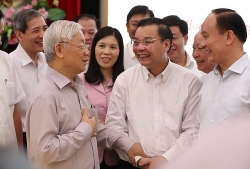 Tổng Bí thư, Chủ tịch nước Nguyễn Phú Trọng tiếp xúc cử tri 3 quận của thành phố Hà Nội