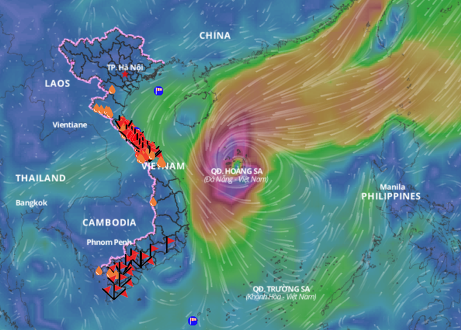 Đang ngập tứ bề, miền Trung lại sắp đón bão có cường độ kinh khủng?