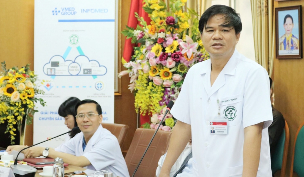 PGS.TS Đào Xuân Cơ, Phó Giám đốc Bệnh viện Bạch Mai phụ trách quản lý, điều hành Bệnh viện Bạch Mai