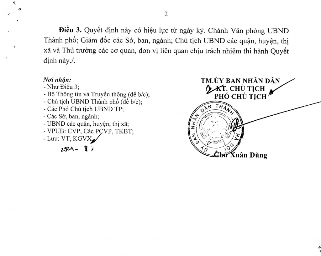 Hà Nội ban hành 22 cơ sở dữ liệu của thành phố