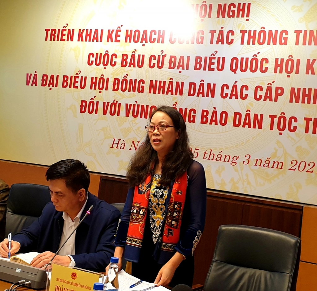 Đẩy mạnh thông tin, tuyên truyền về bầu cử đại biểu Quốc hội và HĐND các cấp đối với vùng DTTS