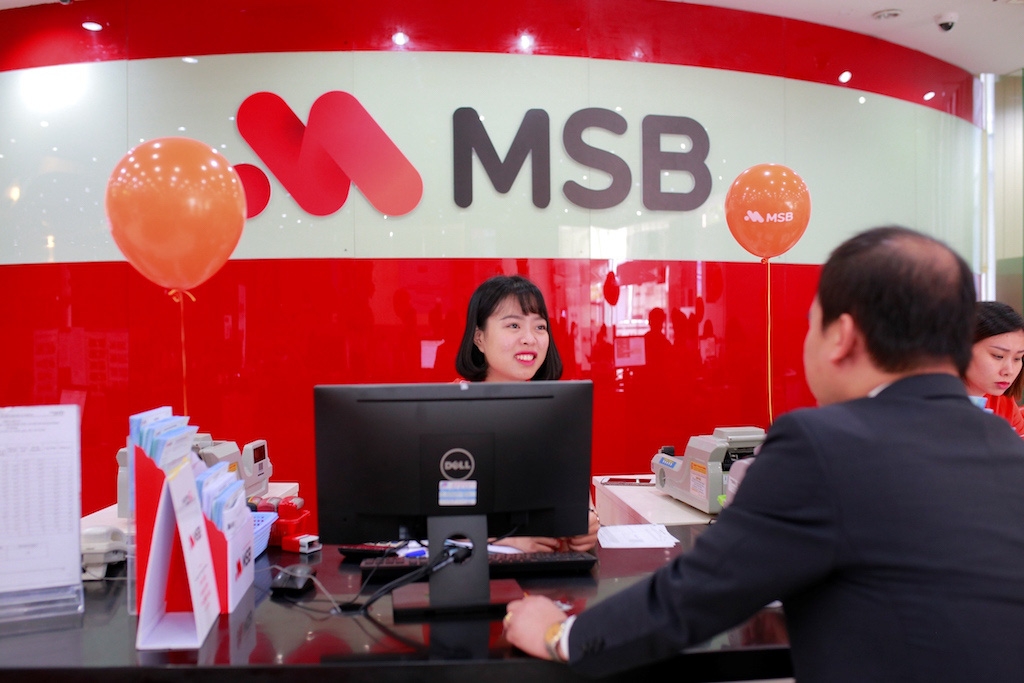 Ngân hàng MSB niêm yết cao nhất 5,6%/năm 