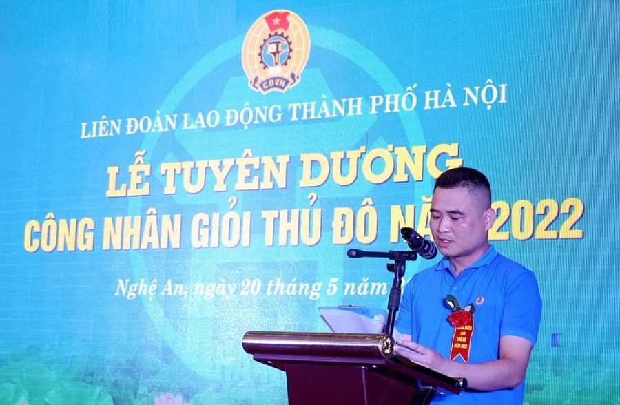 Tuyên dương 100 Công nhân giỏi Thủ đô năm 2022