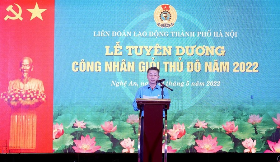 Tuyên dương 100 Công nhân giỏi Thủ đô năm 2022
